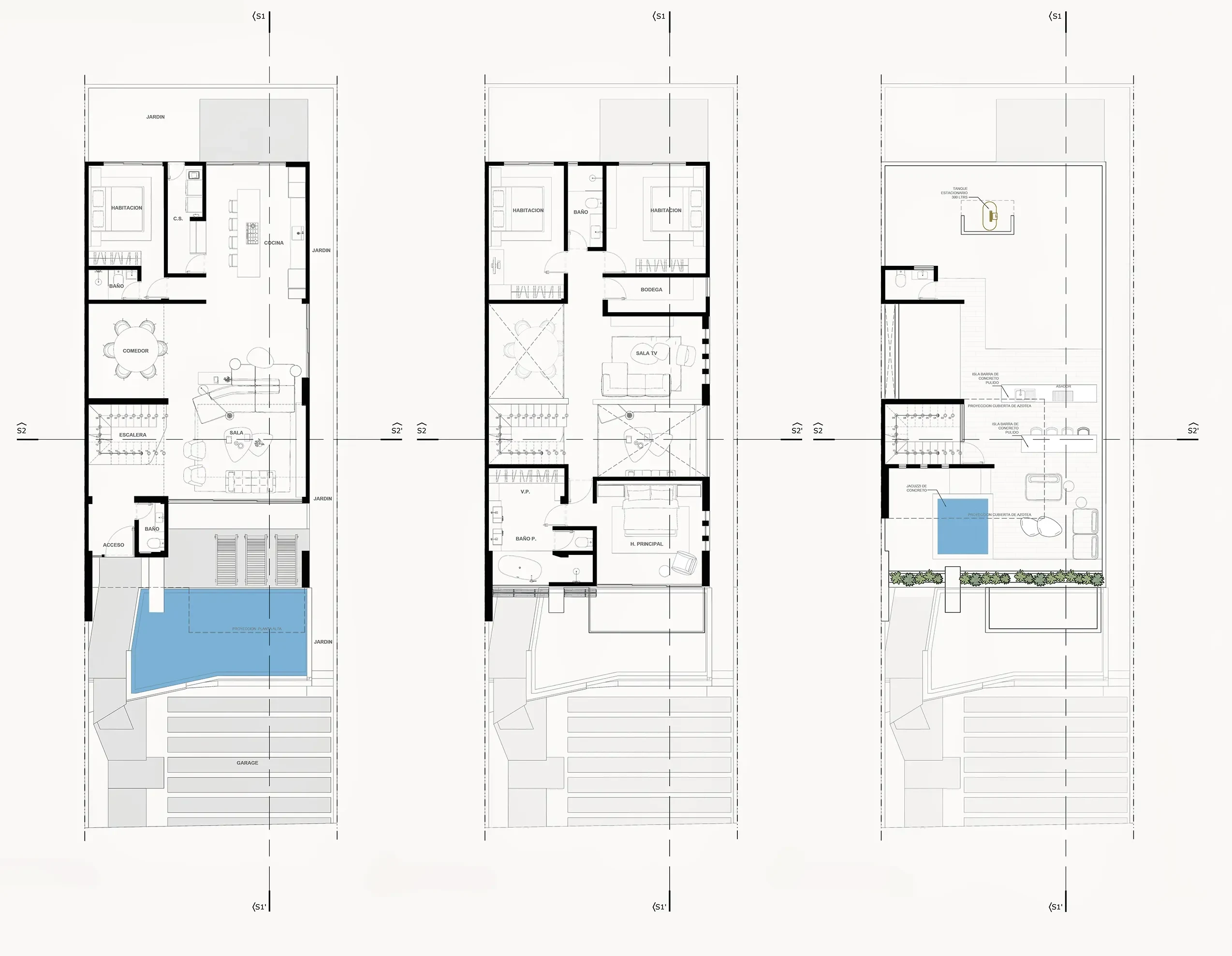 Cajititlán architectural plans