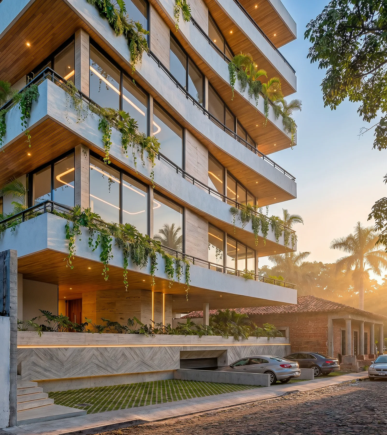 Tower Blue Bay exterior render