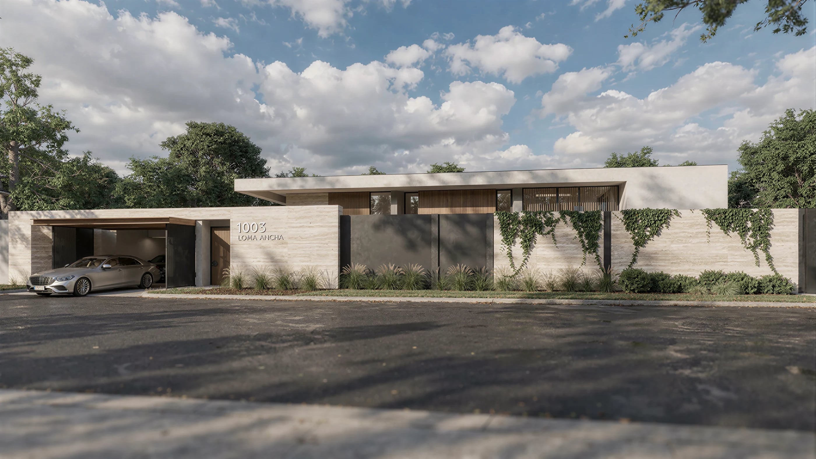 Loma Ancha — renovación arquitectónica e interior de una residencia contemporánea en Guadalajara, Jalisco.