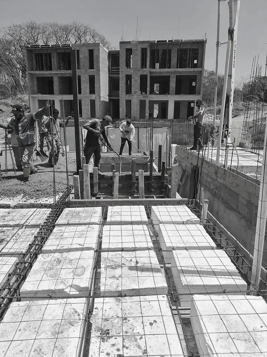 Peñita construction process 1
