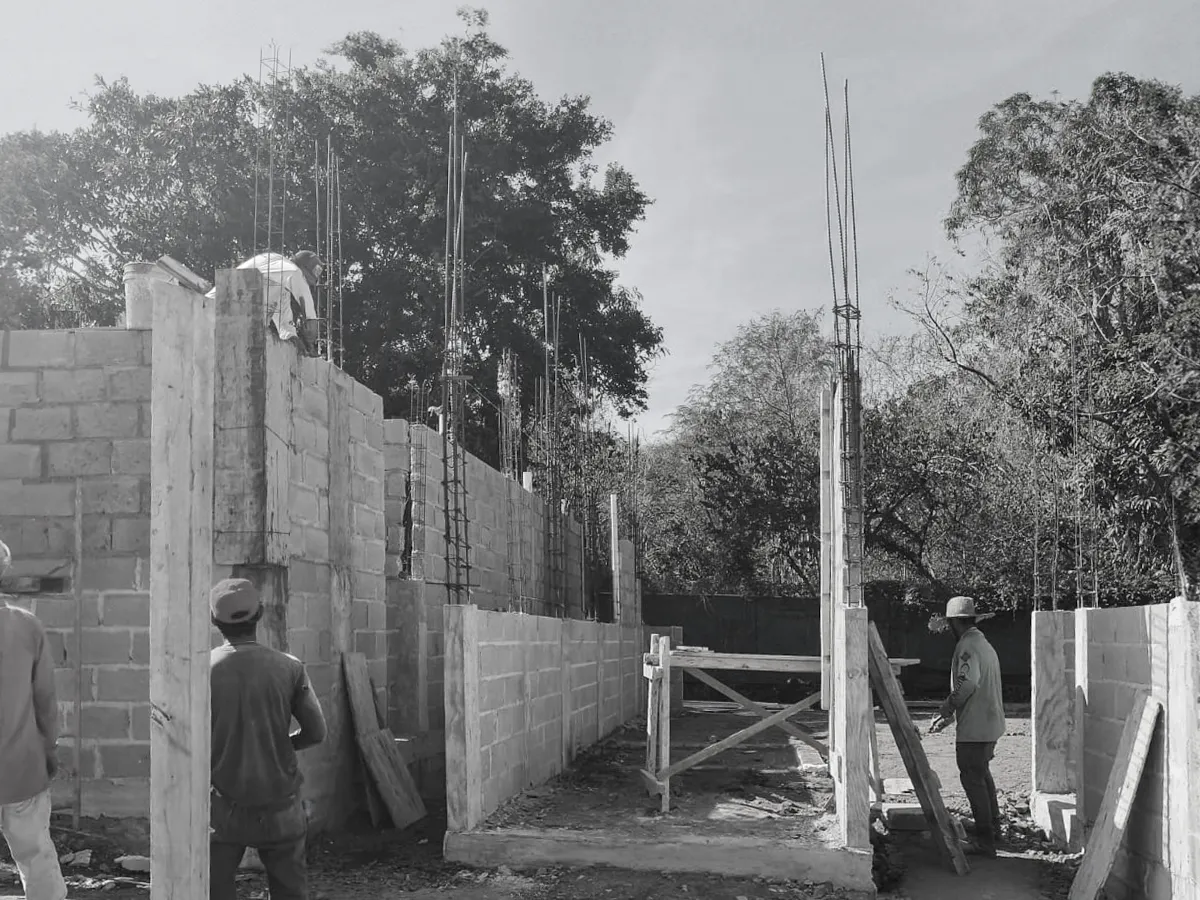 Peñita construction process 2