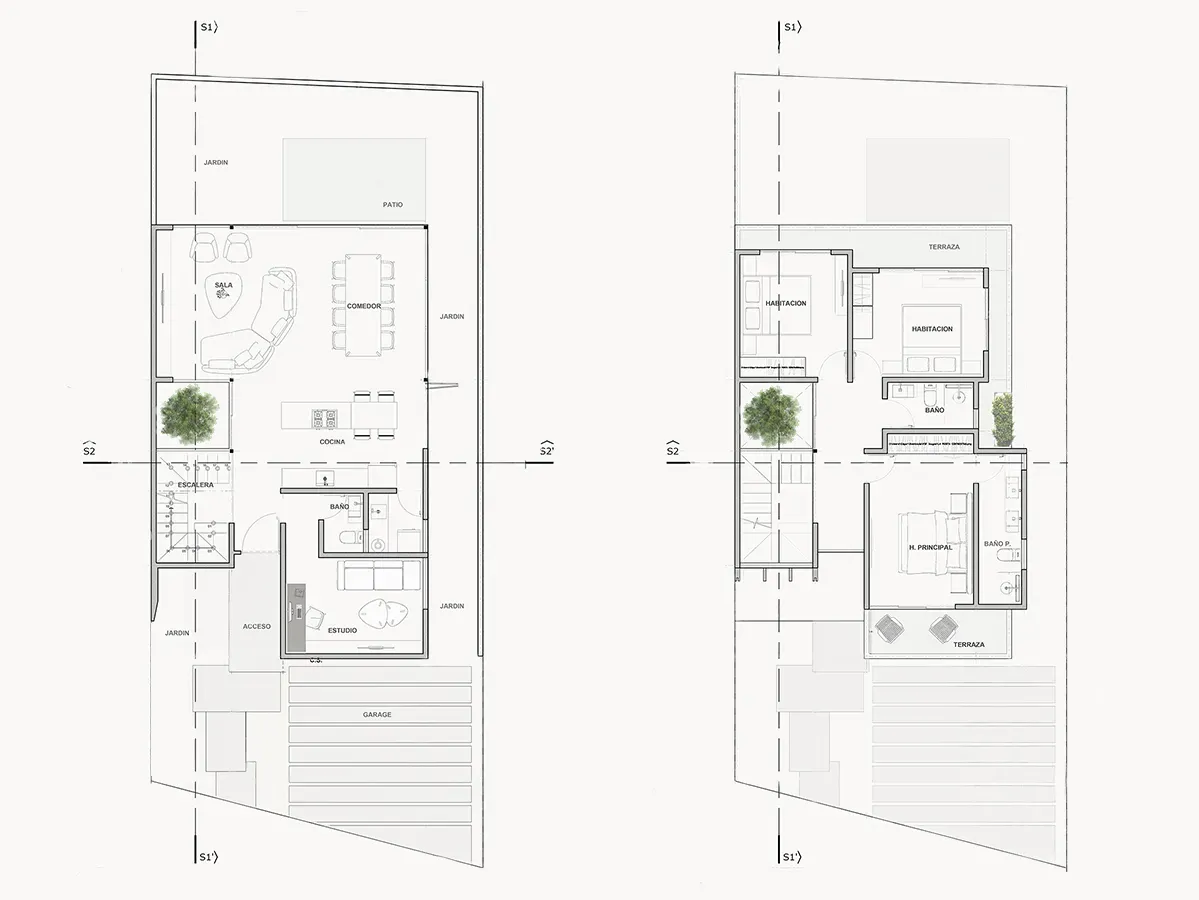 Peñita architectural plan